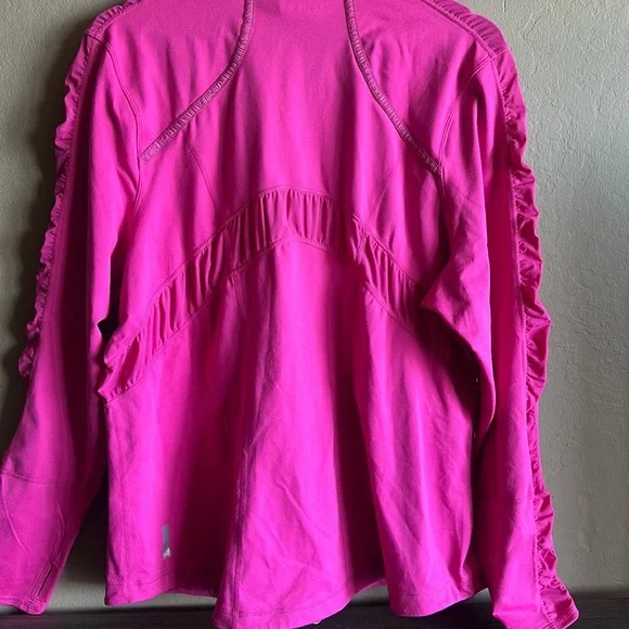 Zella Women's Vibrant Pink Slim Fit Jacket - Picture 5 of 10